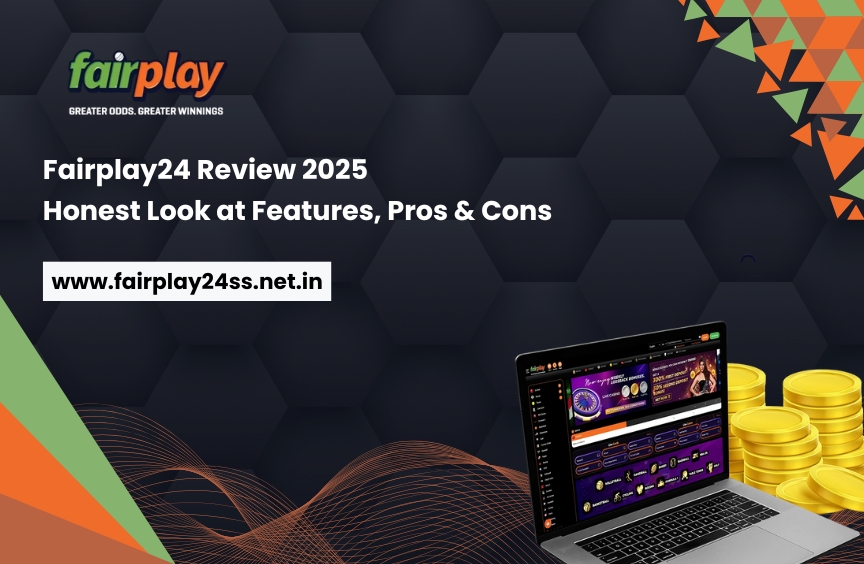 FairPlay24 website homepage showing online betting options and login interface – FairPlay24 Review 2025