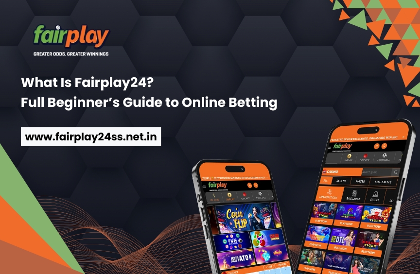 Fairplay24 online betting platform for beginners showing sports and casino options