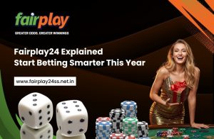 Fairplay24 online betting platform homepage with live sports options