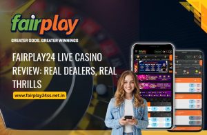 Players enjoying Fairplay24 live casino with real dealers online