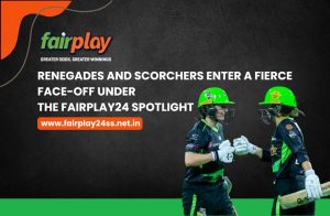 Renegades vs Scorchers teams facing off in a competitive cricket match