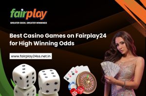 Best casino games on Fairplay24 with high winning odds