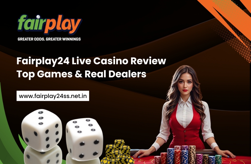 Fairplay24 live casino games with professional real dealers and HD tables