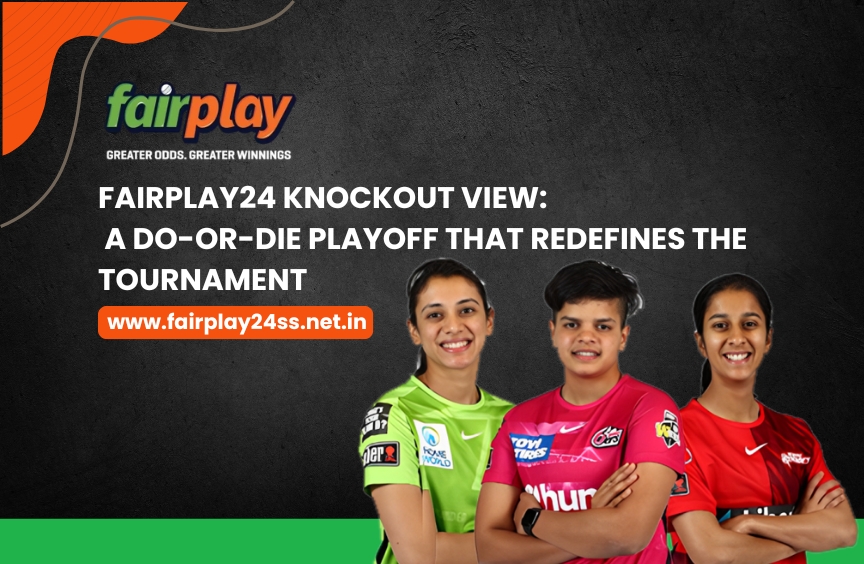 Players battling in the Fairplay24 knockout match during a high-pressure playoff game